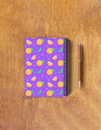 Zesty Lemons Illustrated Notebook